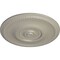 Ekena Millwork Raynor Ceiling Medallion (Fits Canopies up to 6"), Hand-Painted Pearl White, 20 5/8"OD x 1 3/8"P CM20BEPWS - alternate 2